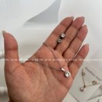 نیم ست تک نگین ظریف - Image 2