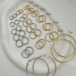 گوشواره حلقه ای از سایز کوچک تا بزرگ