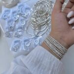 دستبند کشی نقره ای