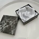 جعبه مربعی مرمری ساتن