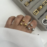 انگشتر فشن سه گوی