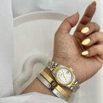 ساعت رو.لکس زنانه دو رنگ