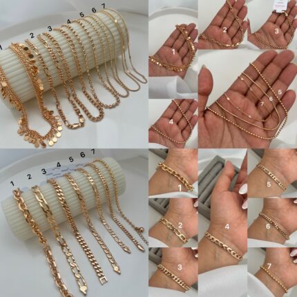 کالکشن گردنبند و دستبند ژوپینگ