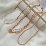 گردنبند ژوپینگ سکه و توپی