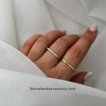 انگشتر مربع اشکال ظریف - Image 2