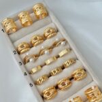 انگشترای طرح طلا استیل